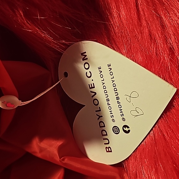 PINK FAUX FUR COAT - Picture 8 of 8